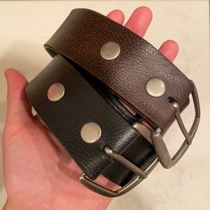 Men’s Black & Brown Belt Bundle